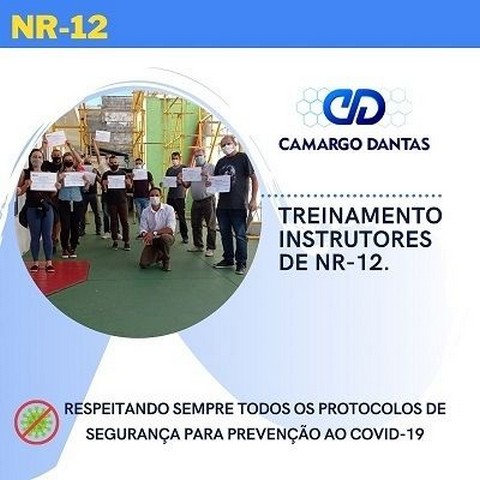 Curso instrutor de nr12